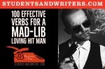 100 Effective Verbs for a Mad-Lib Loving Hit Man