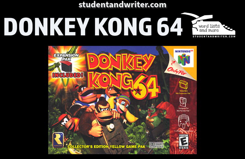 Donkey Kong 64, a Nintendo Classic&nbsp;Adventure