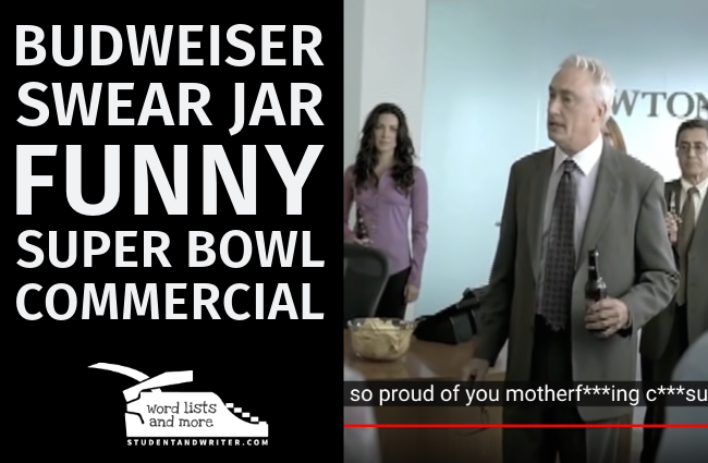 Budweiser Swear Jar: Funny Super Bowl Commercial