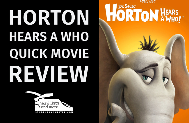 Horton Hears a Who – Parents Review