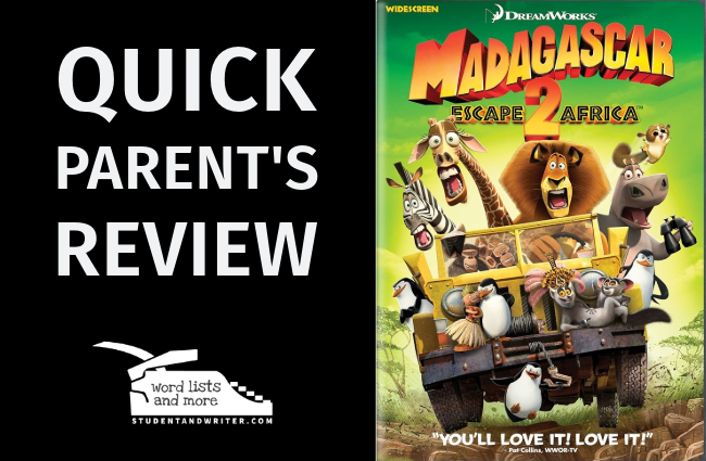 Madagascar 2, Escape to Africa – Parents Review