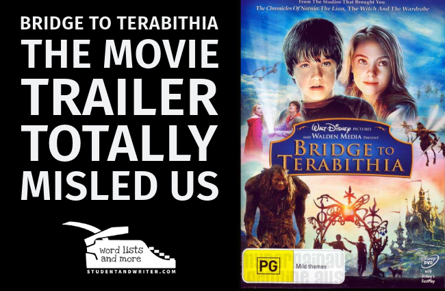 Misleading Trailers: Our Thoughts on Bridge to&nbsp;Terabithia