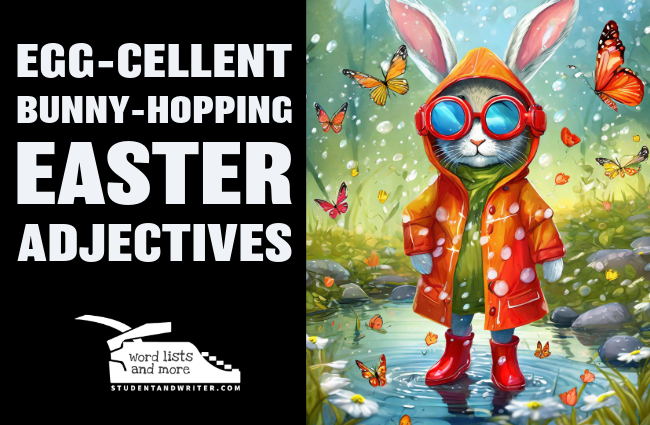 Egg-cellent Bunny-Hopping Easter&nbsp;Adjectives