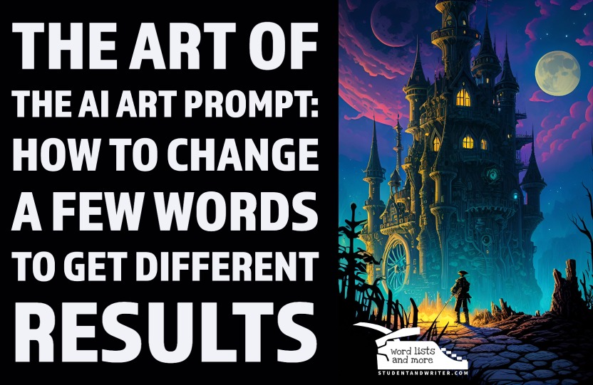 The Art of the AI Art Prompt: How to Change a Few Words to Get Different&nbsp;Results