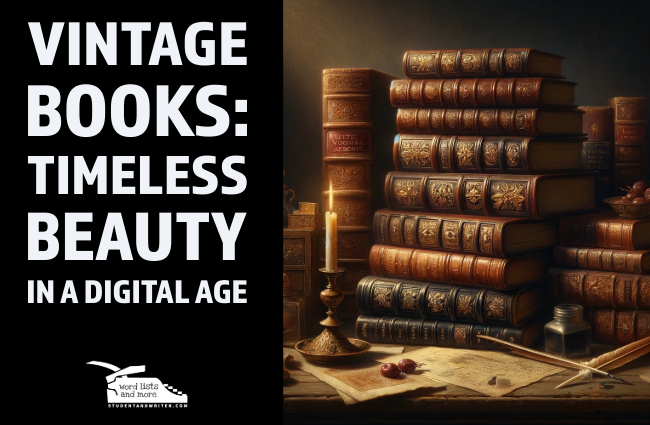 Vintage Books: Timeless Beauty in a Digital&nbsp;Age