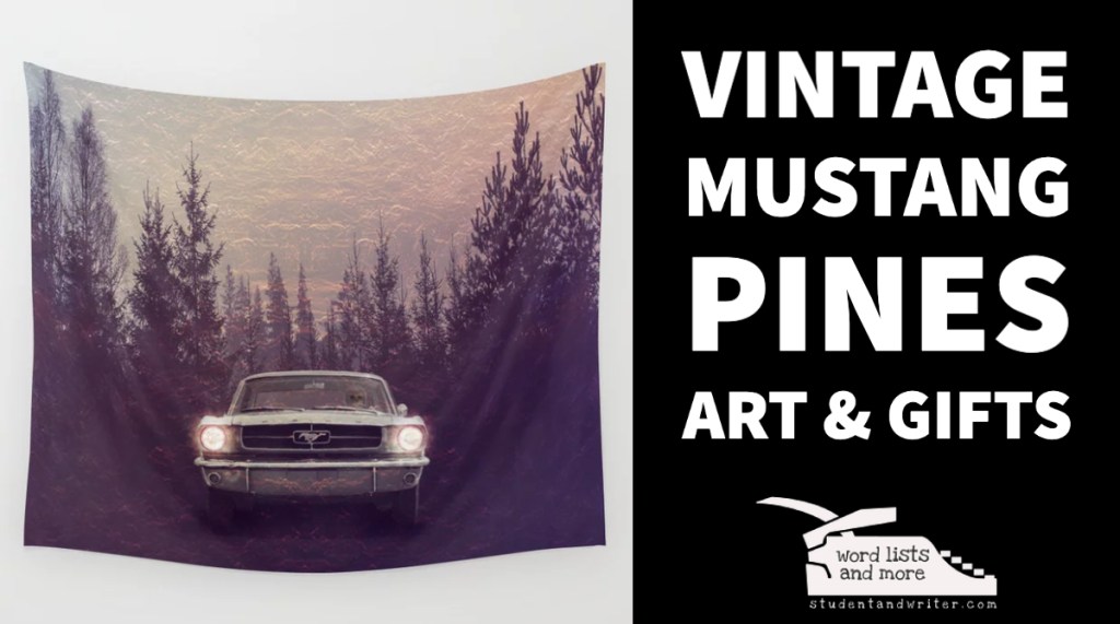 Classic Mustang Pines Art &&nbsp;Gifts