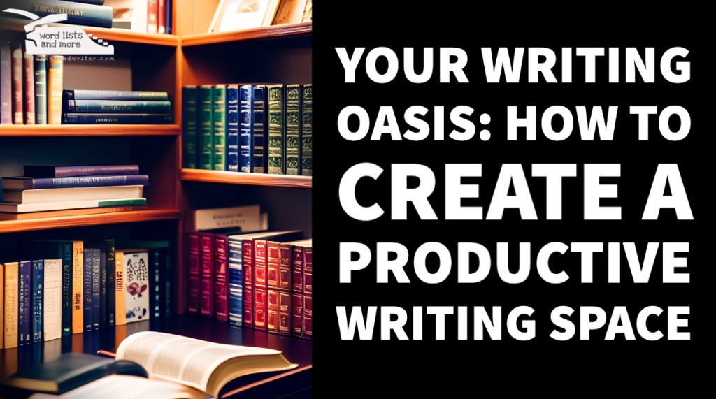 Your Writing Oasis: How to Create a Productive Writing&nbsp;Space