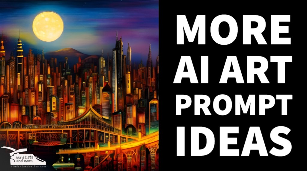 More AI Art Prompt&nbsp;Ideas