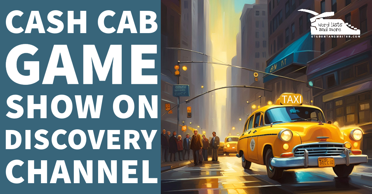 Cash Cab Game Show on Discovery Channel