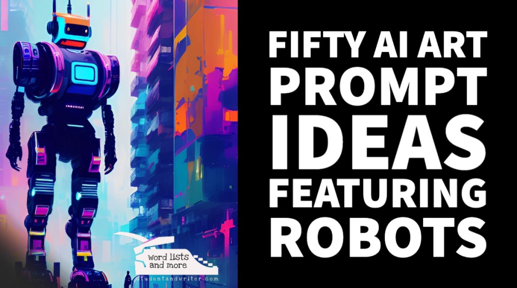 Fifty AI Art Prompt Ideas Featuring&nbsp;Robots