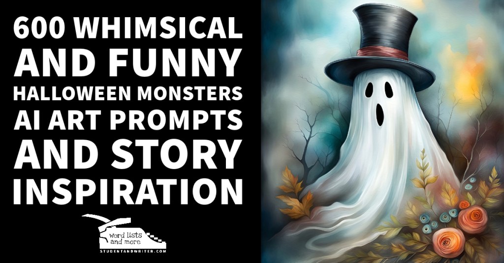 600 Whimsical and Funny Halloween Monsters: AI Art Prompts and Story&nbsp;Inspiration