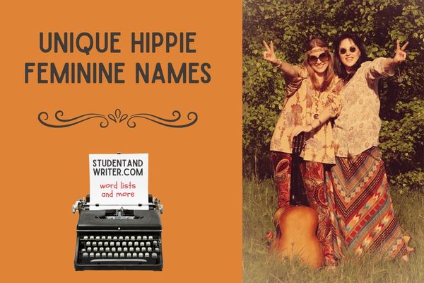 Unique Hippie Girl Names