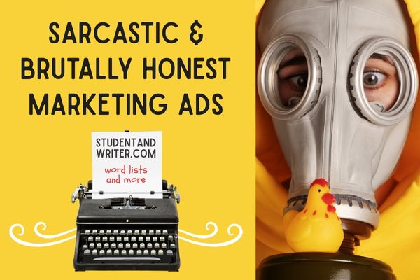 Sarcastic & Brutally Honest Marketing Ads