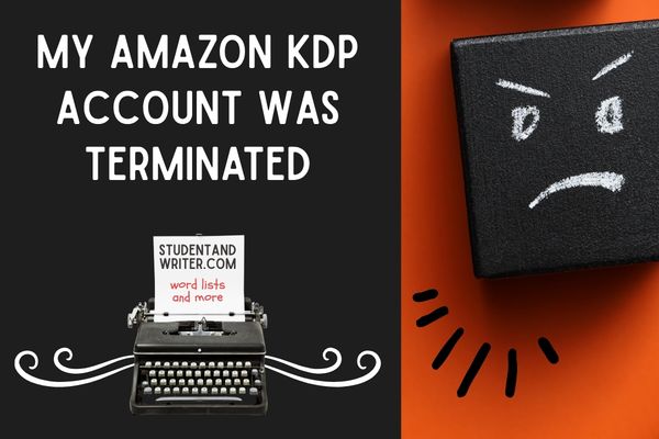 My Amazon KDP Account Was Terminated