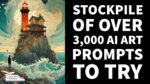 Stockpile of over 3,000 AI Art Prompts to Try