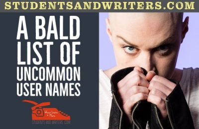 Read more about the article A Bald List of Uncommon Usernames