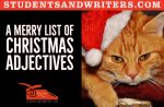 A merry list of Christmas adjectives