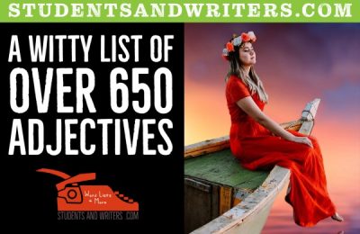 Read more about the article A witty list of over 650 adjectives