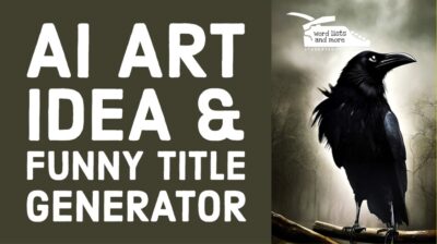 Read more about the article AI Art Idea & Funny Title Generator