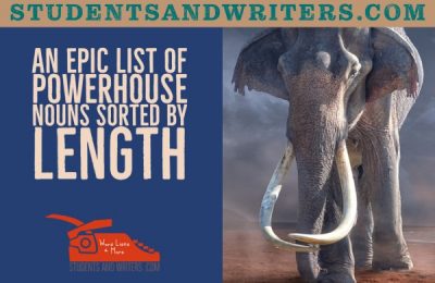 Read more about the article An epic list of powerhouse nouns sorted by length