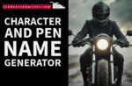Character and Pen Name Generator