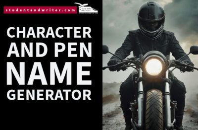 Read more about the article Character and Pen Name Generator