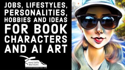 Read more about the article Jobs, Lifestyles, Personalities, Hobbies and Ideas For Book Characters and AI Art
