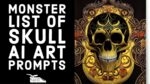Gothic Skull AI Art Prompts