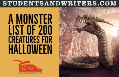 Read more about the article 200 Halloween Monsters: Free Poster of Mythical Creatures
