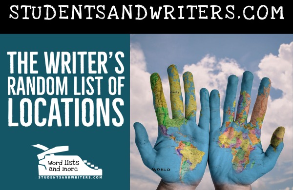 You are currently viewing The Writer’s Random List of Locations – FREE PDF Download
