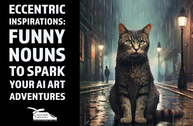 You are currently viewing Eccentric Inspirations: Funny Nouns to Spark Your AI Art Adventures