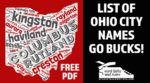 List of Ohio City Names – Go Bucks!